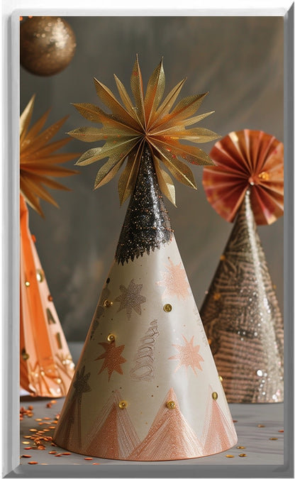 Celebration Party Hats - Glow Covers Home Decor Night Light Wall Plate - Delight in the Light and See in the Dark