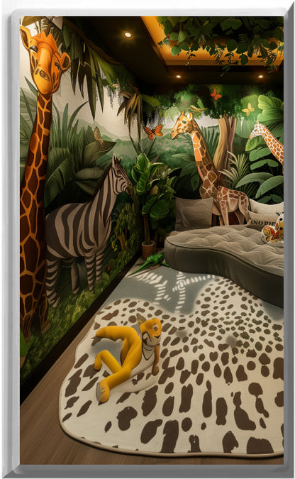 Jungle Room - Glow Covers Home Decor Night Light Wall Plate - Delight in the Light and See in the Dark