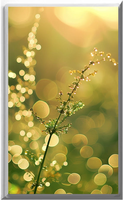 Mellow Yellow Morning - Glow Covers Home Decor Night Light Wall Plate - Delight in the Light and See in the Dark