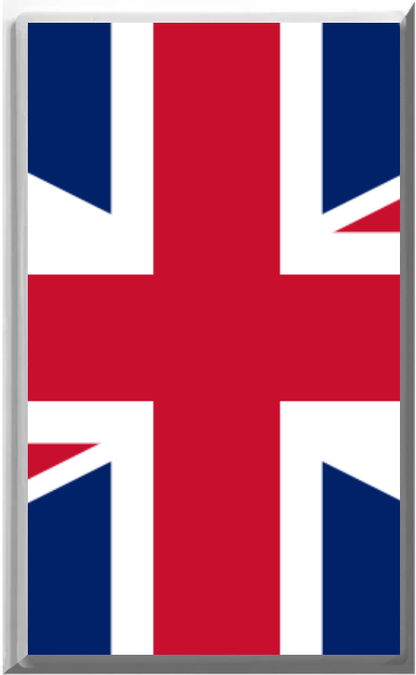 United Kingdom UK Flag Design on a Glow Covers Home Decor Night Light Wall Plate - Delight in the Light and See in the Dark (Copy)