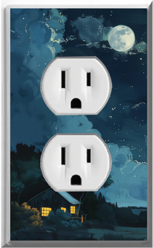 Sleepytime Glow Covers Home Decor Night Light Wall Plate - Delight in the Light and See in the Dark