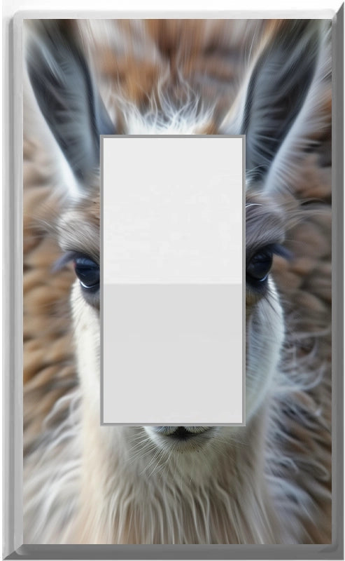 Baby Llama - Glow Covers Home Decor Night Light Wall Plate - Delight in the Light and See in the Dark