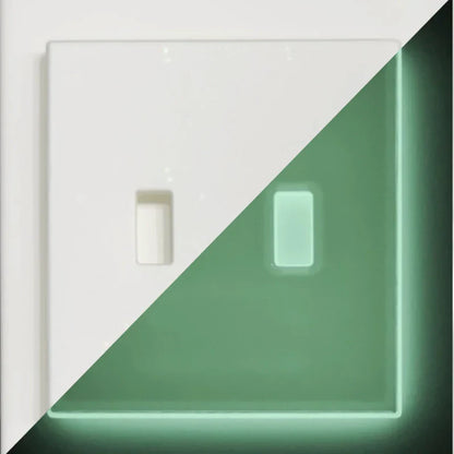 Cubo de Rubik moderno: placa de luz de noche para pared con cubiertas luminosas para decoración del hogar: deléitese con la luz y vea en la oscuridad