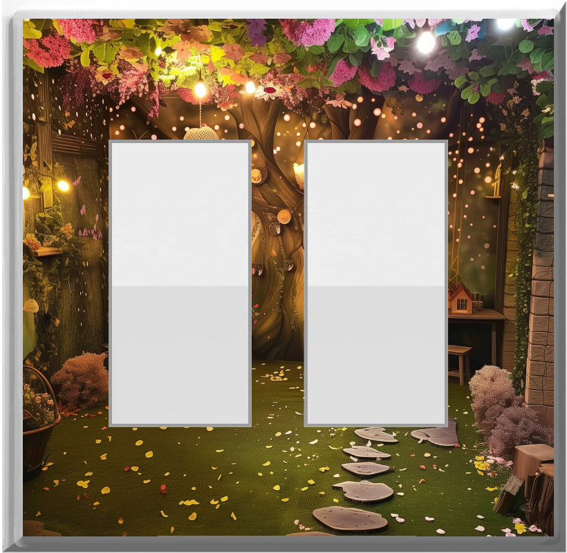 Enchanted Forest - Glow Covers Home Decor Night Light Wall Plate - Delight in the Light and See in the Dark