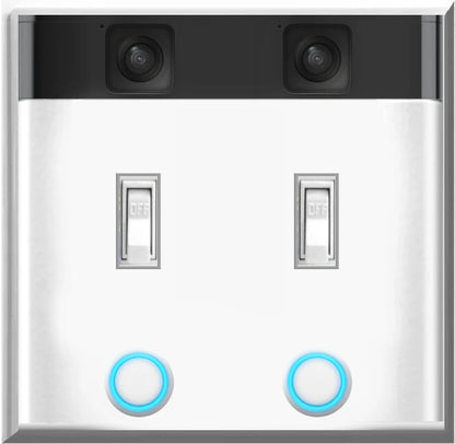 Doorbell Security Camera Design on a Glow Covers Home Decor Night Light Wall Plate - Delight in the Light and See in the Dark