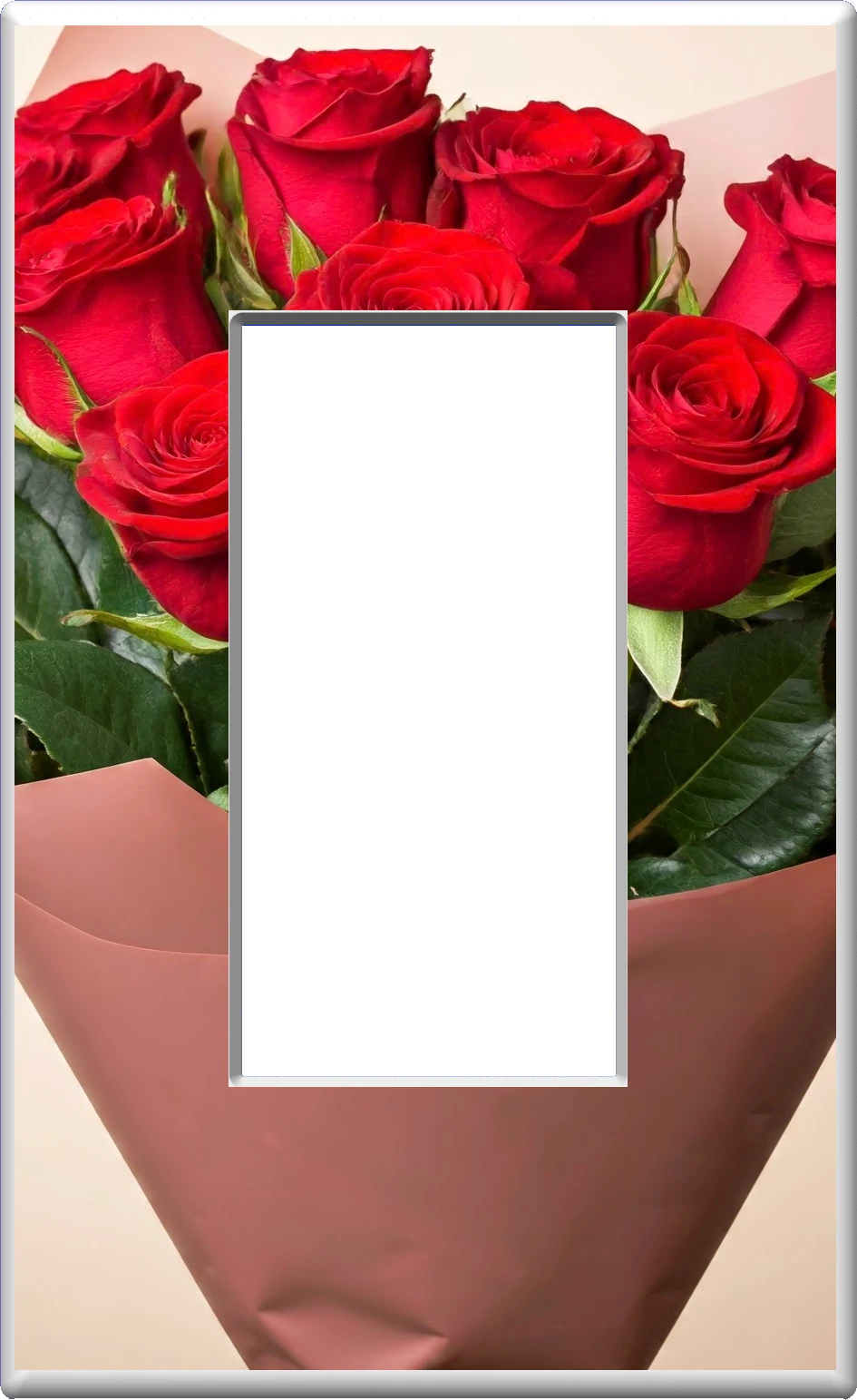 Bouquet of Red Roses - Glow Covers Home Decor Night Light Wall Plate - Delight in the Light and See in the Dark