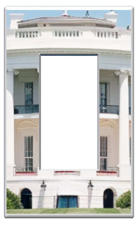 White House: The Residence of the President - Glow Covers Home Decor Night Light Wall Plate - Delight in the Light and See in the Dark